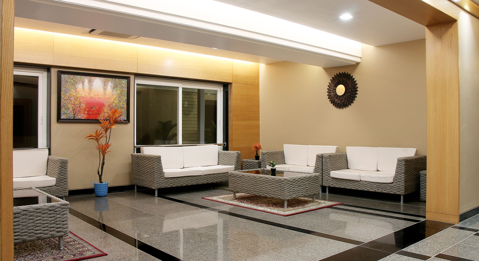Hotel Garden area